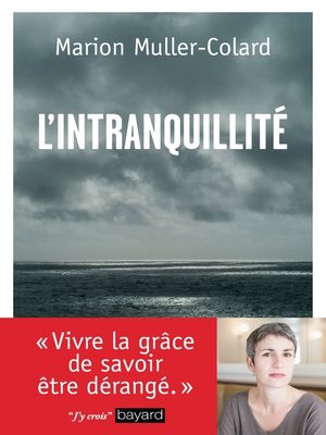 cover image of L'intranquillité